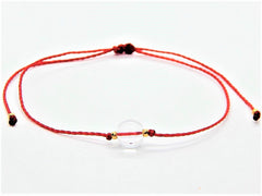 1 Pulsera Libela de Hilo Encerado con Piedras Semipreciosas y Cuarzos 1 Pulsera Libela de Hilo Encerado con Piedras Semipreciosas y Cuarzos