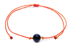 Juego de 3 Pulseras Libela Venturina Azul Para Abundancia en Hilo Rojo Encerado Ajustable Juego de 3 Pulseras Libela Venturina Azul Para Abundancia en Hilo Rojo Encerado Ajustable