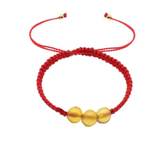 Libela Pulsera Libela de Protección Roja con Ámbar Mediano Libela Pulsera Libela de Protección Roja con Ámbar Mediano