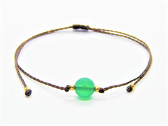 1 Pulsera Libela de Hilo Encerado con Piedras Semipreciosas y Cuarzos 1 Pulsera Libela de Hilo Encerado con Piedras Semipreciosas y Cuarzos