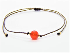 1 Pulsera Libela de Hilo Encerado con Piedras Semipreciosas y Cuarzos 1 Pulsera Libela de Hilo Encerado con Piedras Semipreciosas y Cuarzos