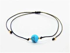 1 Pulsera Libela de Hilo Encerado con Piedras Semipreciosas y Cuarzos 1 Pulsera Libela de Hilo Encerado con Piedras Semipreciosas y Cuarzos