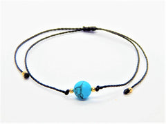 1 Pulsera Libela de Hilo Encerado con Piedras Semipreciosas y Cuarzos 1 Pulsera Libela de Hilo Encerado con Piedras Semipreciosas y Cuarzos