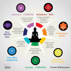 Pulsera de los 7 Chakras con Piedras Semipreciosas 8 milimetros y Dije de Buda Pulsera de los 7 Chakras con Piedras Semipreciosas 8 milimetros y Dije de Buda