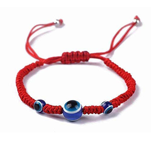 Pulsera Hilo Rojo de Proteccion, Pulsera Ojo Turco, Para Hombre y Mujer Perfecta para Regalos